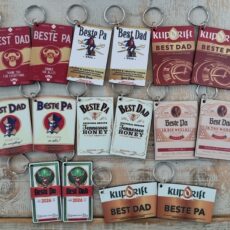 FATHER'S DAY KEYRINGS - MIXED DESIGNS